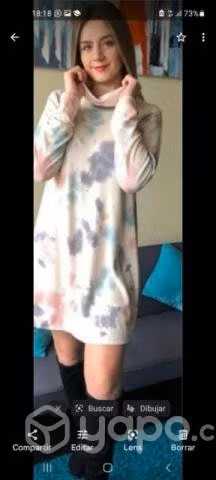 Vestidos campana en algodón. Talla standar dan ha - Imagen 4