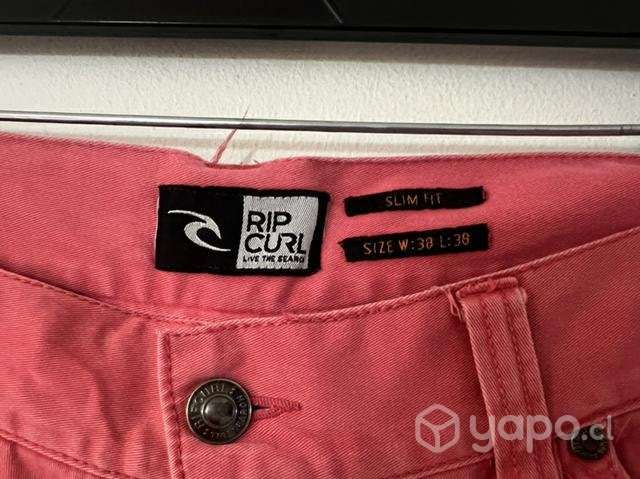 Bermuda No Elástica Marca Ripcurl Talla 50 Rosa - Imagen 4
