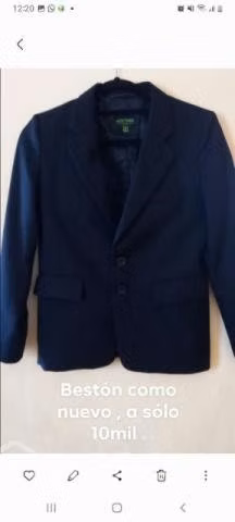 Bestón y chaqueta talla 12