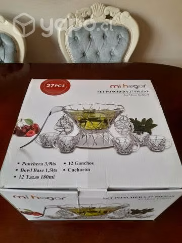 Ponchera de Vidrio