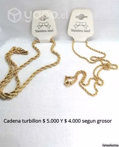 Joyas acero