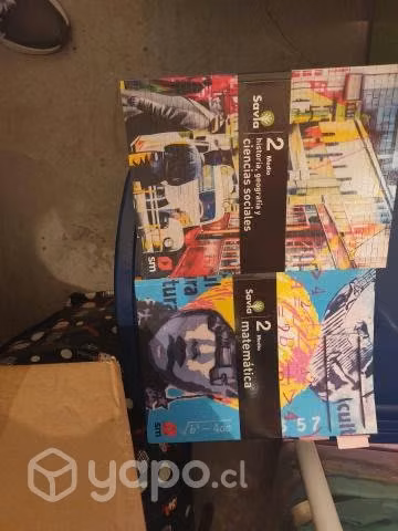 Libros SAVIA segundo medio