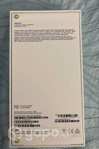 Iphone 14 128 gb purple sellado