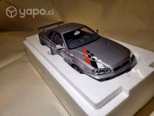 Nissan Skyline GTR R34 S-Tune 1:18 Autoart