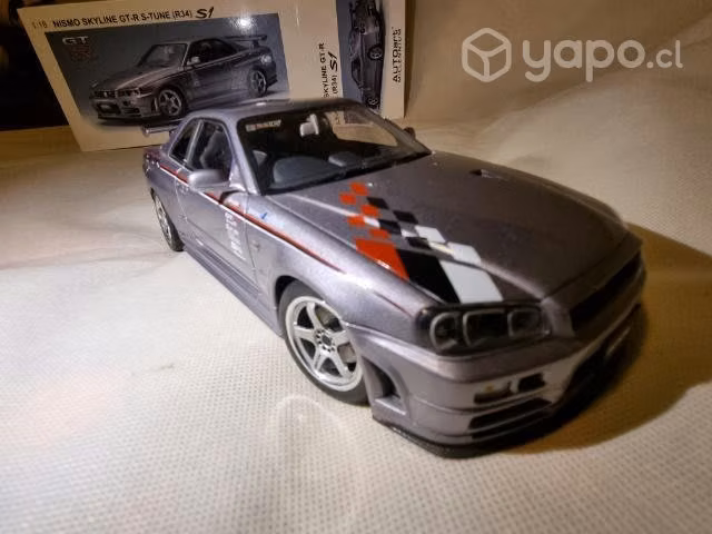 Nissan Skyline GTR R34 S-Tune 1:18 Autoart