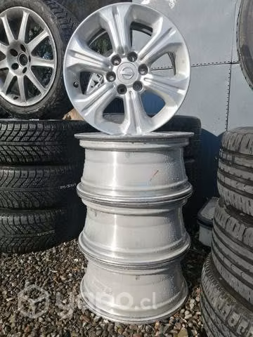 Juego de Llantas Nissan NP300 aro 16 6x114