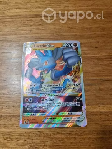 Carta pokemon lucario Vmax jumbo ingles original