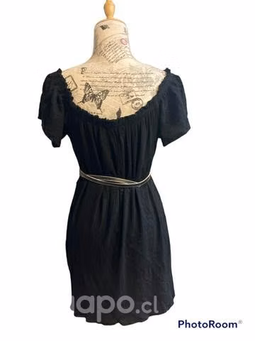 Vestido corto negro Primark" - Imagen 4