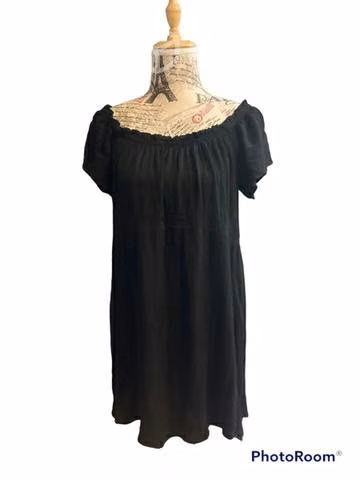 Vestido corto negro Primark" - Imagen 5