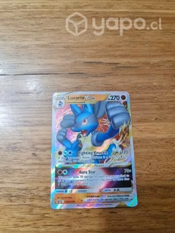 Carta pokemon lucario V max ingles original