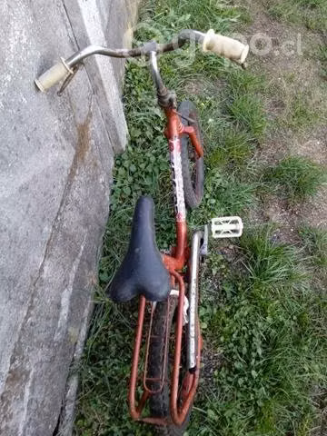 Bicicleta clásica funcionando
