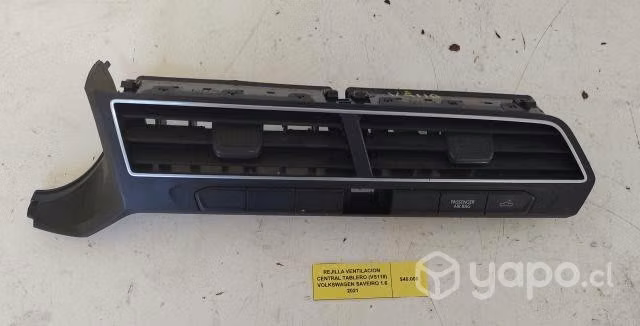 Rejilla Ventilacion Central Tablero (VS118) Volks