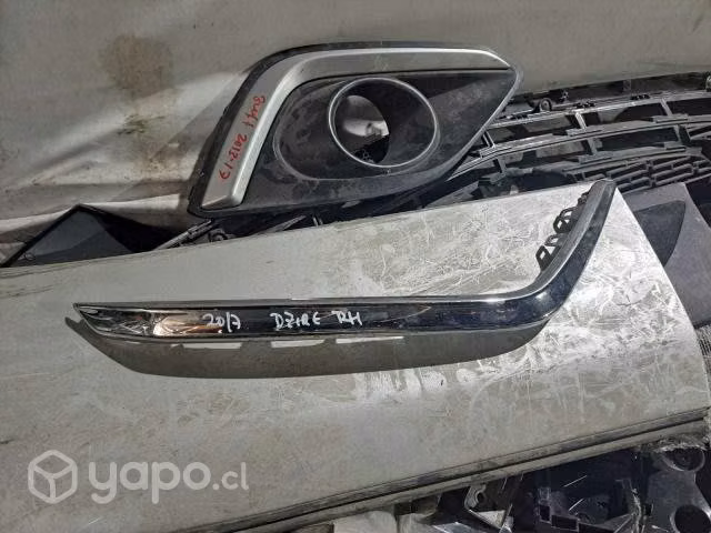 Suzuki dzire 2017 cromado de parachoque delantero