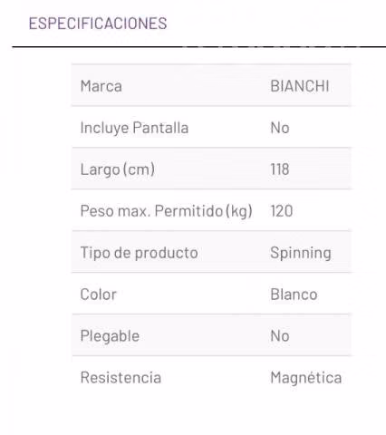 Bicicleta spinning