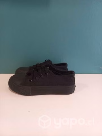Zapatillas de lona unisex talla 27