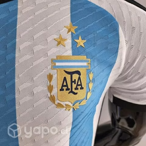 Camiseta Argentina Campeón Mundial Mundo Qatar 22