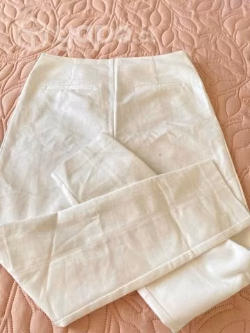 pantalon de tela de marca