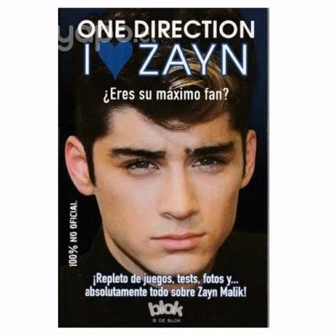Libro Zayn de One Direction ¿Eres su máximo fan?