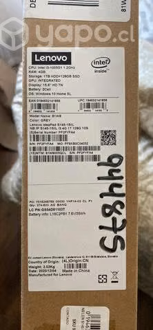 Notebook lenovo