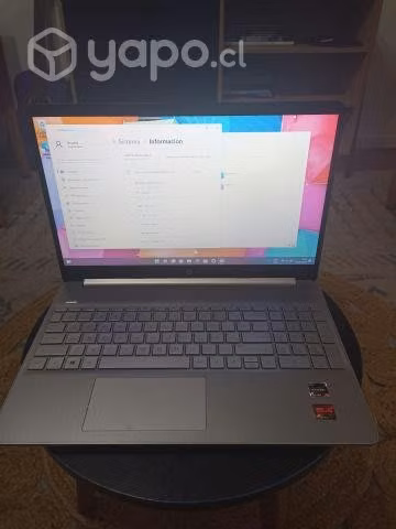 Notebook HP ryzen 4500u 6 nucleos y 6 hilos