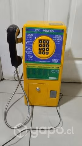 Telefono Publico Antiguo .decoracion