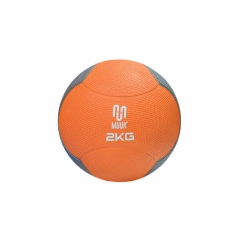 Balón Medicinal Muuk Con Rebote 2 Kg