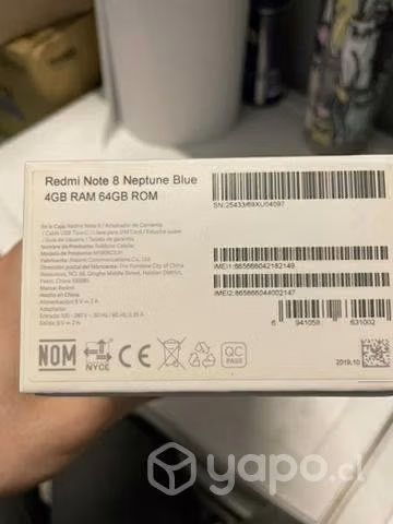 Xiaomi redmi note 8