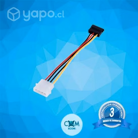 Cable sata poder molex hembra adaptador