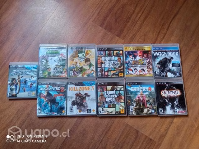 11 juegos de play 3 en 49990 (conversable)