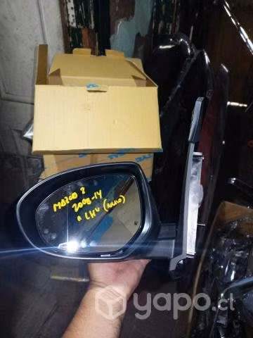 Mazda 2 2008-14 espejo izquierdo nuevo