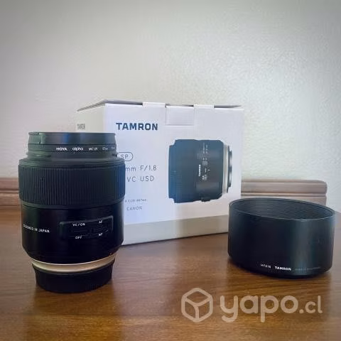 Lente Tamron 85 mm para Canon - En caja