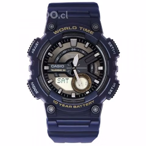 Reloj casio aeq110w-2a nuevos somos tienda