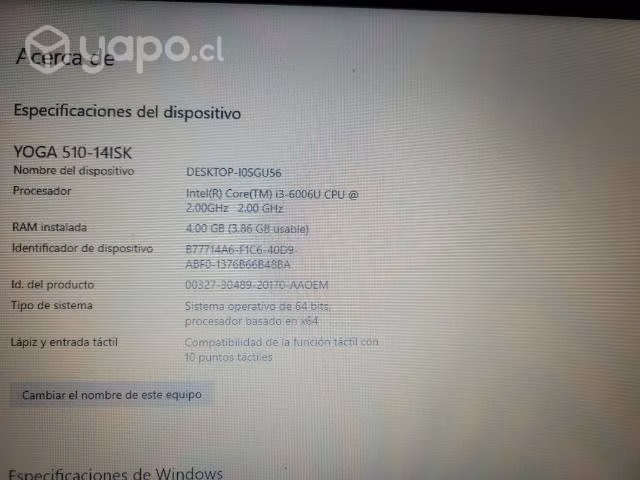 Lenovo yoga 510