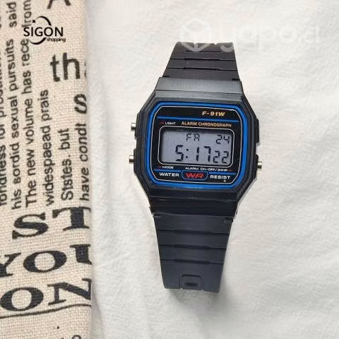 Relojes Digitales Variedad Full Color, Luz, Fecha, - Imagen 3