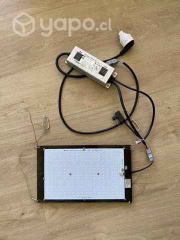 Carpa indoor + luz led 120w