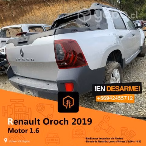Ramal electrico Renault oroch 2019