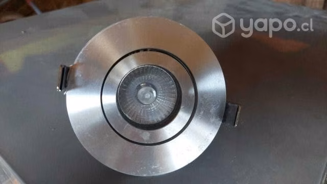 Focos embutidos de acero inoxidable para techo