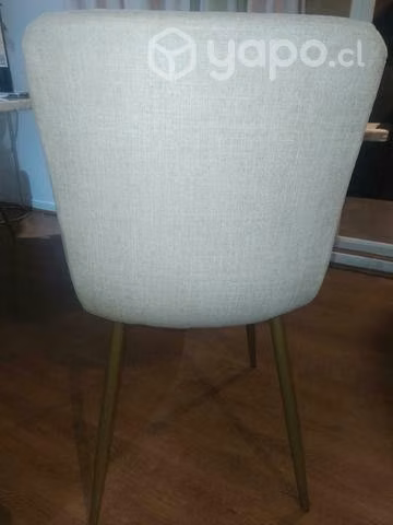 Sillas color taupe