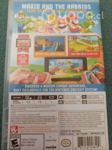 Mario + Rabbits kingdom battle