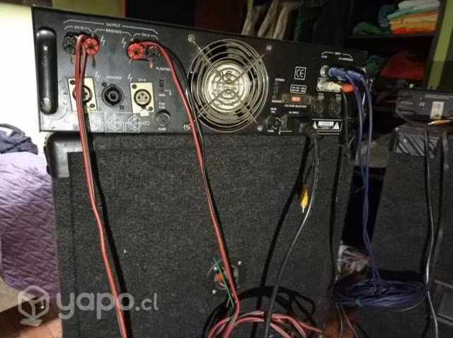 Parlantes con Aplificador