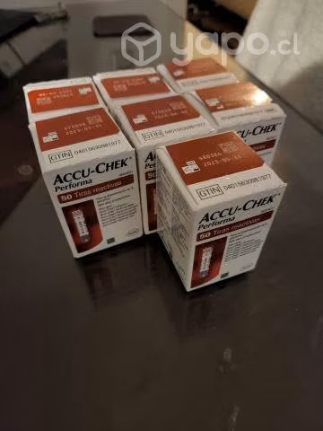 Tiras reactivas accu check performa nuevas sellada