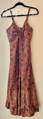 Vestido largo Seda - Talla S/M (Sólo dos usos)