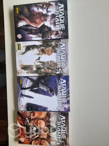 Mangas attack on titan: tomo 28, 29, 30 y 31