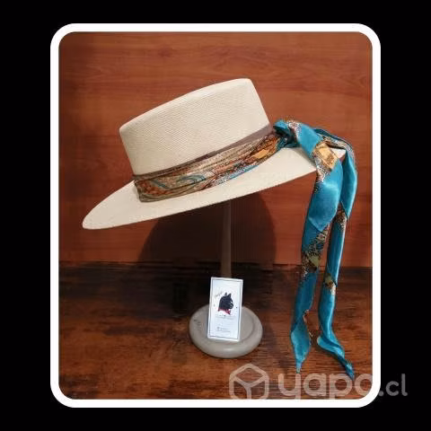 Sombrero Dama Modelo Gambler - Imagen 2