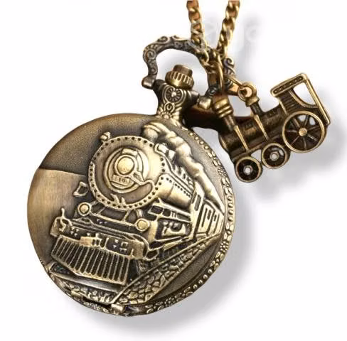 Reloj de bolsillo tren del norte am18