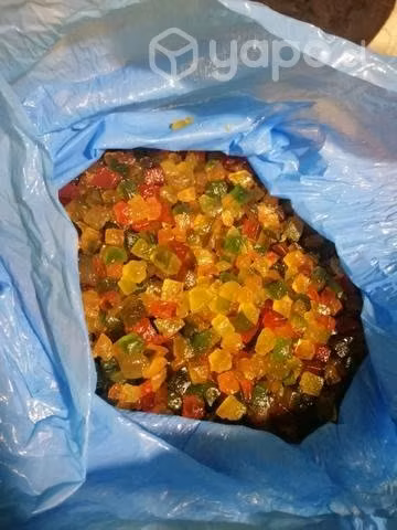 Fruta confitada y mas