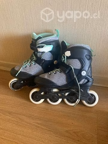 Patines roller Nro 37 y protecciones