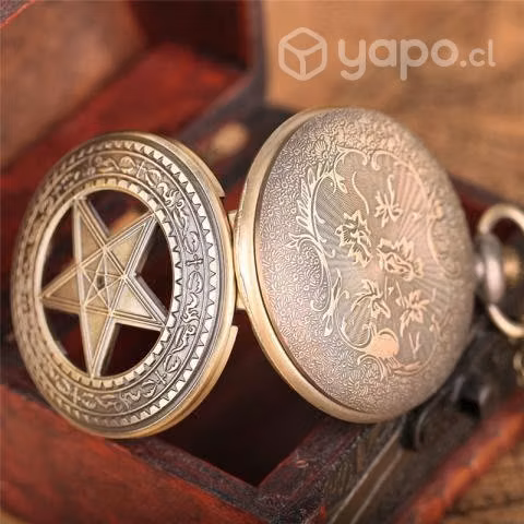 Reloj Bolsillo Retro Five Star Pentagrama Am20