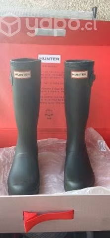 Botas Hunter Originales, color verde mate - Imagen 4