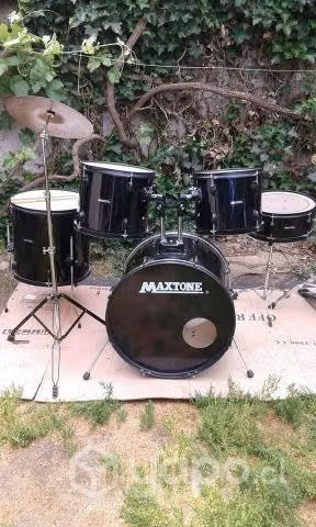 Bateria Maxtone como nueva completa platillos baqu